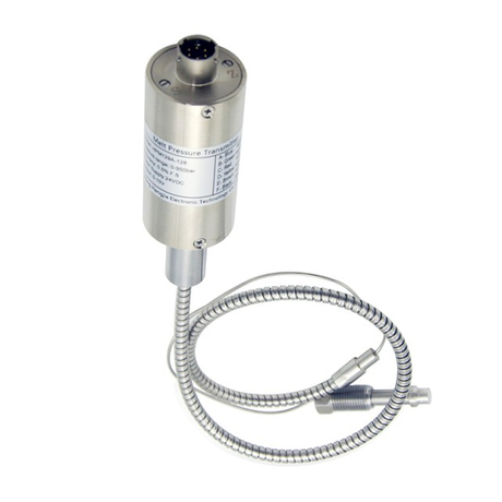 HPM129A-128 Tipo de membrana de tubo flexible Tipo de transmisor de presión Melt